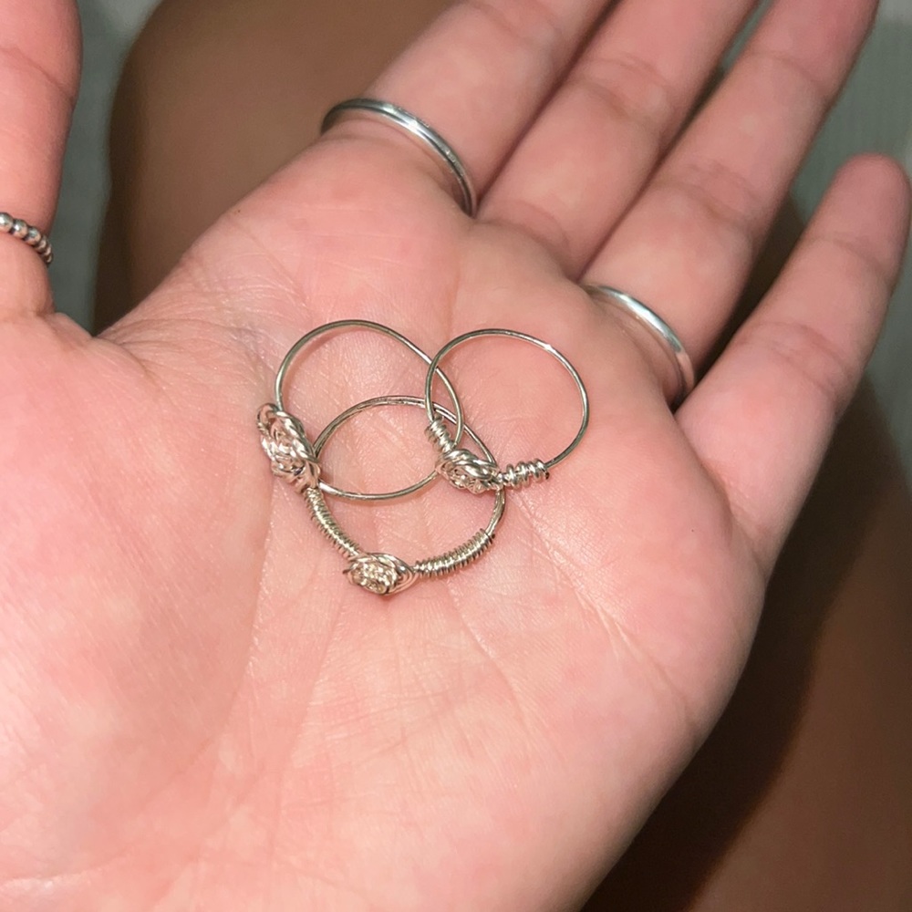 CUSTOM ROSE RINGS - Picture 2 of 2